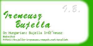 ireneusz bujella business card